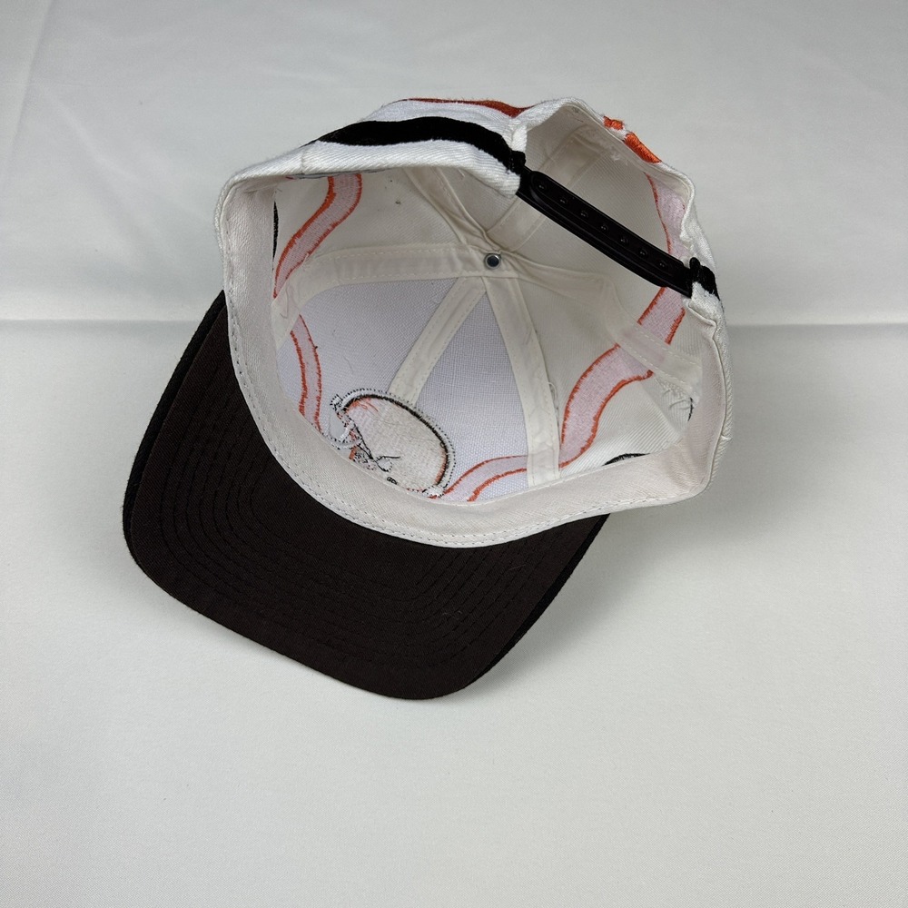 VTG 90s Cleveland Browns Apex One Proline Ribbon Wave NFL Snapback Hat Cap NWT - Picture 8 of 9